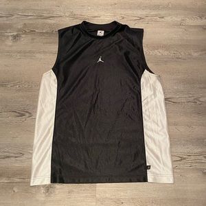 Vintage Jordan Sleeveless Basketball Shirt Men’s Size Large